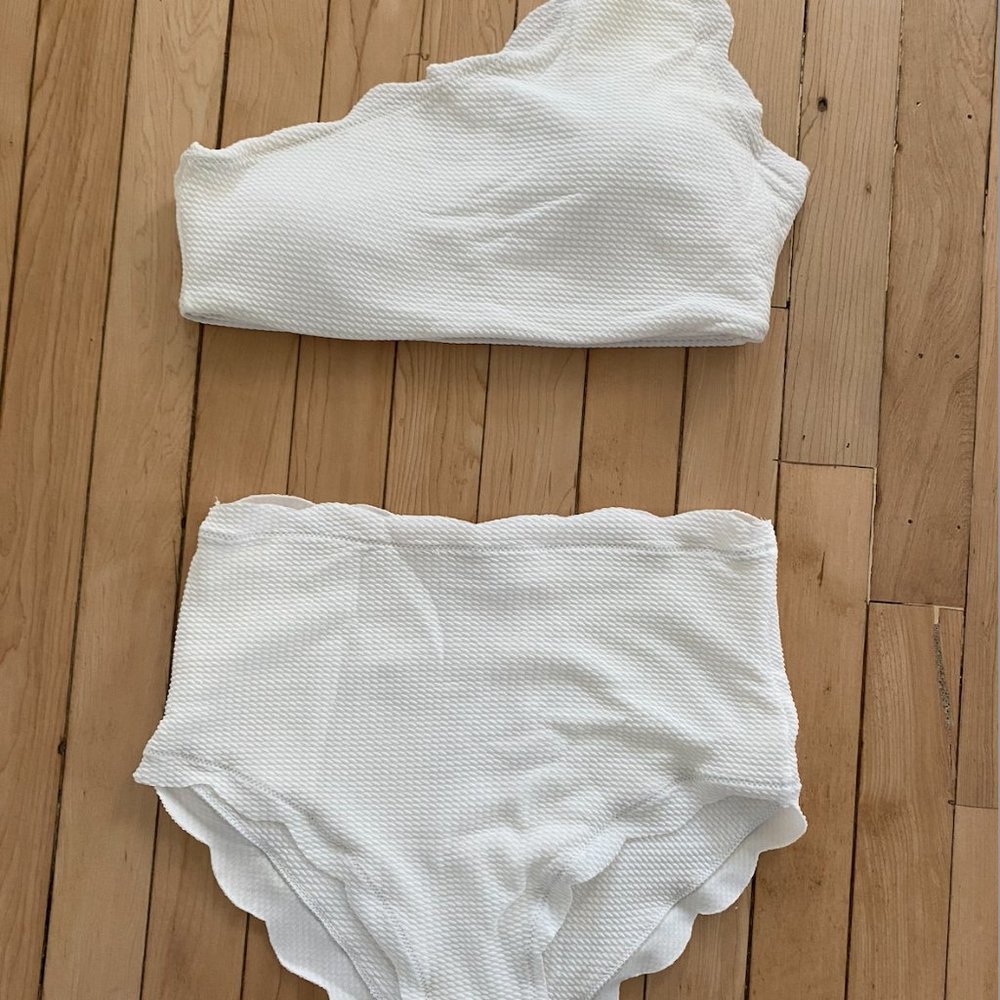 High Waisted Scalloped Bikini, MARYSIA-like